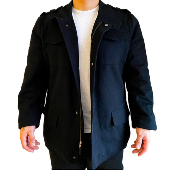 BLAKE | Wool Jacket | Black | Men’s size XL - Picture 15 of 15